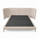 Ver imagem 4 de Cama Casal King e Cabeceira Curva Fernanda Bouclê Moscow Design Moderno