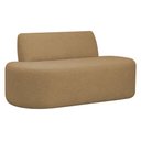 Ver imagem 1 de Sofá Reto 03 Lugares 180cm Mônaco Bouclé Camel - Nexta Casa