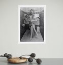 Ver imagem 1 de Quadro Divertido para Banheiro - Marilyn Monroe 33x24cm - com Vidro:moldura Branca