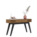 Ver imagem 3 de Mesa de Centro Jeri Noce Milano Preto Acetinado com Aparador para Sala Riviera Noce Milano – Colibri