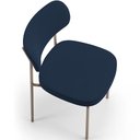 Ver imagem 3 de Cadeira Decorativa Sala de Jantar Melina Base Arena L02 Suede Azul Marinho - Lyam Decor