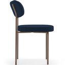 Ver imagem 6 de Cadeira Decorativa Sala de Jantar Melina Base Arena L02 Suede Azul Marinho - Lyam Decor