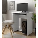 Ver imagem 2 de Escrivaninha EJ Móveis Mesa de computador Prática:Branco