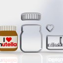 Ver imagem 1 de Cortador Lucas Neto Pote Nutella Modular Tamanho 5cm