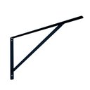 Ver imagem 1 de Cantoneira Mão Francesa Preta New 50 Cm Presto para Estante