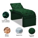 Ver imagem 3 de Maca Estofada Estética Cílios Regulável Spa Suede Ana Verde