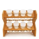 Ver imagem 1 de Porta Temperos Bambu 8pc com Suporte Linha Tyft Yoi