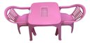 Ver imagem 4 de Mesa Infantil Rosa + 02 Cadeira Infantil Plasnorthon Kit