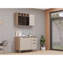 Ver imagem 1 de Cozinha Modulada Compacta 2 Peças sem Tampo Aspen Luciane Móveis