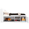 Cama Multifuncional Casal Com Caminha Pet E Nichos Branco Framar - 3