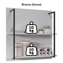 Ver imagem 5 de Prateleira Industrial Bp Carla 71 Cm Eratto Moveis - Branco