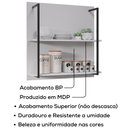 Ver imagem 4 de Prateleira Industrial Bp Carla 71 Cm Eratto Moveis - Branco