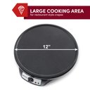 Ver imagem 7 de Elite Gourmet Ecp-126 Fritadeira Elétrica para Crepes 30cm Preto