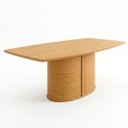 Ver imagem 5 de Conjunto de Mesa de Jantar 6 Lugares 180x90cm Diana e Carol Marrom