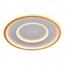 Ver imagem 1 de Plafon 40cm 49w 3500lm 3000k Bivolt Metal Dourado+silicone