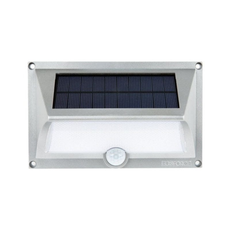 Luminária Solar Arandela Externa ABS com Sensor de Presença LED Branco Quente - 2