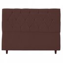 Ver imagem 1 de Cabeceira para Cama Queen Julia Sued Marrom Idf Decor