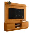 Ver imagem 2 de Estante Home Theater Siena sem Pés Cinamomo com Aparador Estoril Cinamomo Off White - Madetec