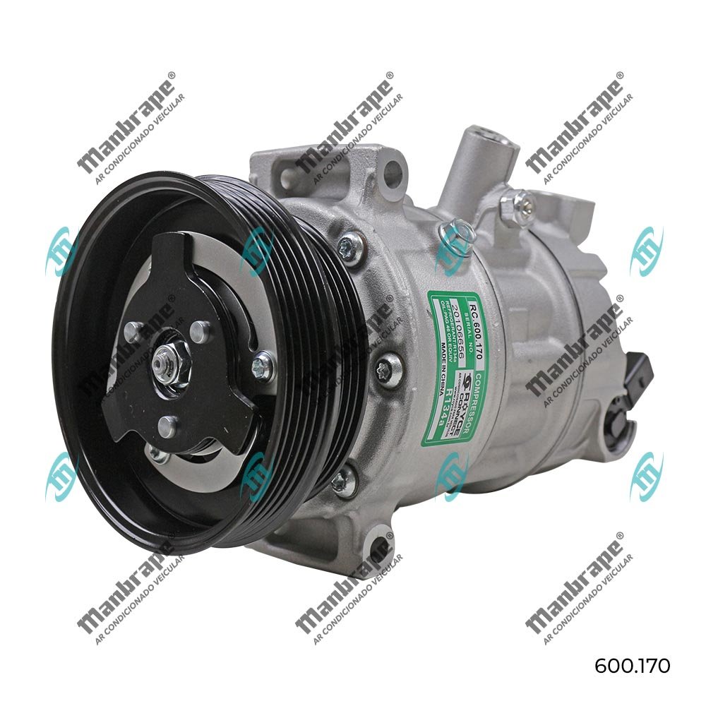 Compressor Modelo Sanden Polia Dupla Vw Jetta 2.5 06 a 2010 - 2