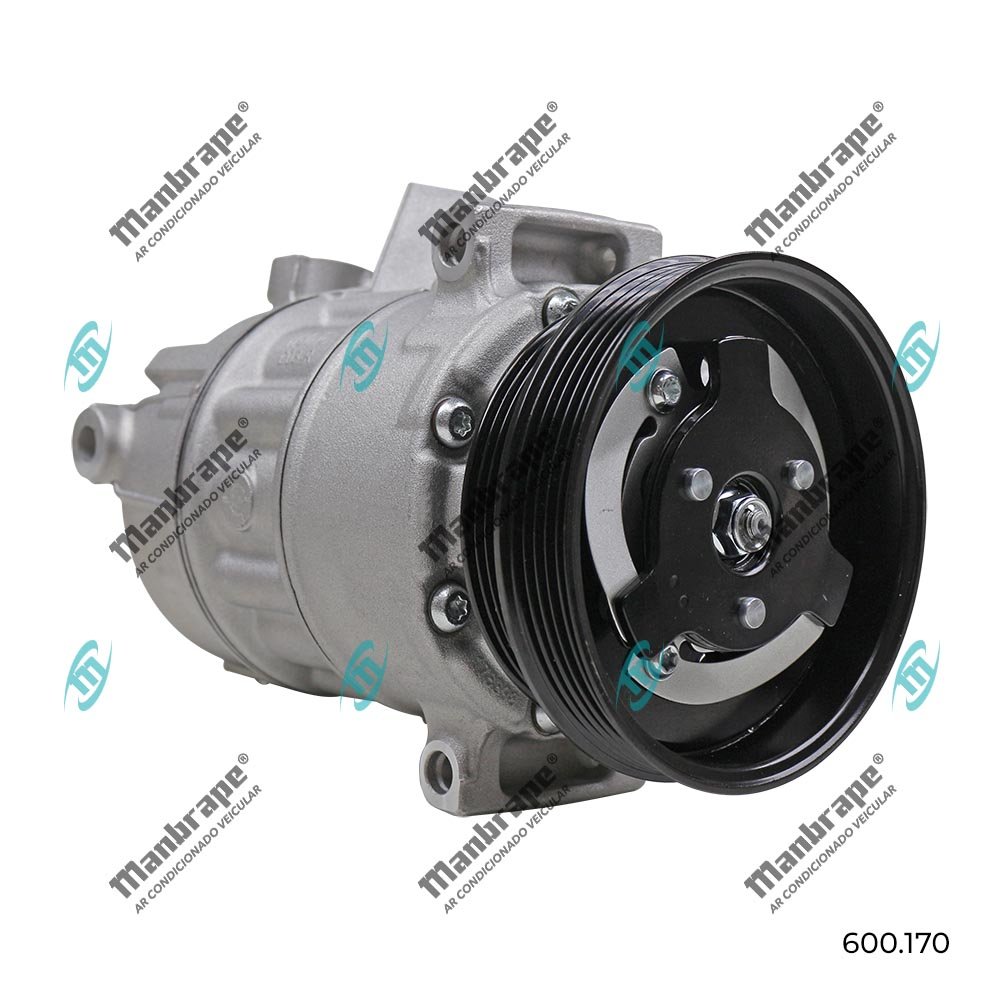 Compressor Modelo Sanden Polia Dupla Vw Jetta 2.5 06 a 2010 - 4