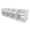 Ver imagem 3 de Plataforma de Trabalho Atendimento 8 Pessoas 3,70m Cinza F5 Cor:cinza