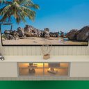 Ver imagem 5 de Home Theater Majestade Luminare 230cm MDF com LED Off White Gelius