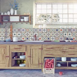 Adesivo de Azulejo Vila Velha 10x10 cm com 50un - 2