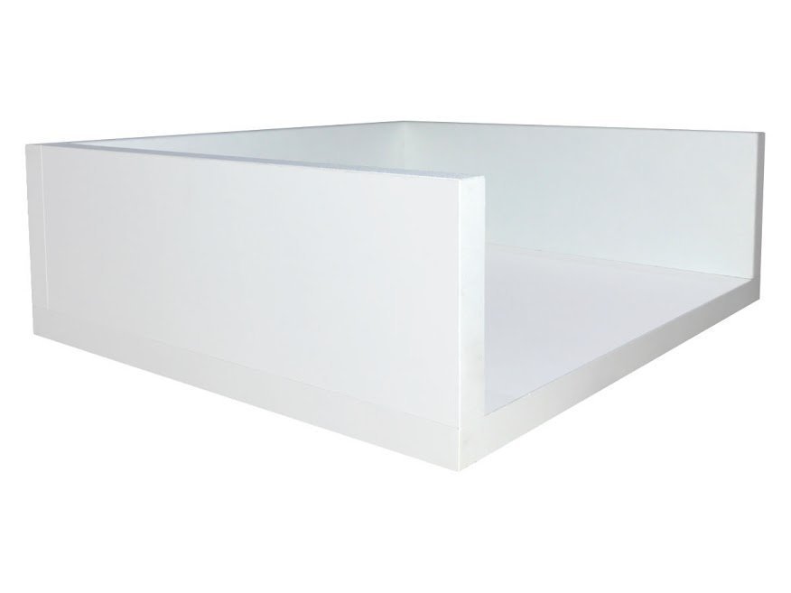 Prateleira Nicho Para Air Fryer E Cafeteira Branco Mdf 18 Mm - 5