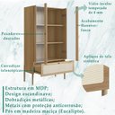 Ver imagem 3 de Cristaleira 2 Pt Vidro 1 Gvt Pes Madeira 27963 Hanover Artesano