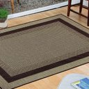 Ver imagem 1 de Tapete para Sala 1,50m X 2,00m Sisal Antiderrapante sem Pelo Lâncer - 590 Tabaco
