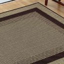Ver imagem 4 de Tapete para Sala 1,50m X 2,00m Sisal Antiderrapante sem Pelo Lâncer - 590 Tabaco