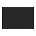 Ver imagem 7 de Aparador Buffet 3 Portas Veneza Multimóveis V1007 Preto