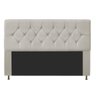 Cabeceira King 195 Cm Cama Box King Corano Bege - 3