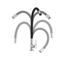 Ver imagem 2 de Torneira de Mesa Flexível Lorenzetti Black 1177 B27