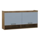 Ver imagem 1 de Guarda Roupa Dormitório Modulado Paris Módulo Ponte Aéreo Casal Queen 1,58m - Luciane 334:Avelã e Az