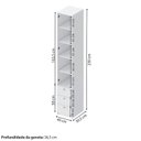 Ver imagem 4 de Conjunto Infantil com Berço, Cômoda e Guarda Roupas Modulados Wave Casatema MadeiraOriginals Branco/Marrom