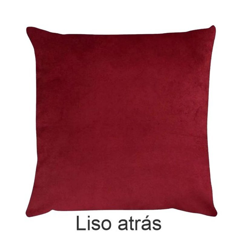 Kit 4 Capas de Almofada Veludo Drapeada Quadrada Bordo e Rosa Quartzo - 7