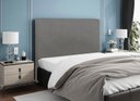 Ver imagem 3 de Cabeceira Cintra Plus Queen 1600mm Veludo Slim Chumbo - Simbal