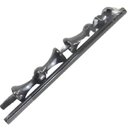 Ver imagem 6 de Kit Varão Simples para Cortina 2 Metros X 19 mm Preto - 0276 - Alumark