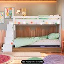 Ver imagem 5 de Treliche Infantil com Escada e Nichos Infix C06 Branco/aveiro - Mpozenato