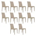 Ver imagem 1 de Kit 10 Cadeiras Rattan Bege