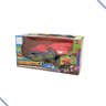 Brinquedo Carrinho Que Vira Robô Dinossauro Com Luz Som 2 Modos:Vermelho - 4