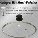 Ver imagem 3 de Tampa Panela de Vidro Nº30 Resistente P/ Panelas 30 a 31cm.