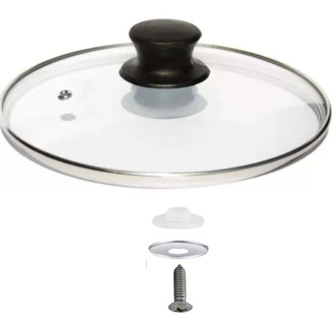 Tampa Panela de Vidro Nº30 Resistente P/ Panelas 30 a 31cm.