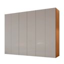 Ver imagem 2 de Guarda Roupa Casal Coliseu 100 Mdf 6 Portas e 6 Gavetas Moderna Mobília