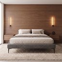 Ver imagem 2 de Cama Base Box King Unique 193x203 Sommier Moderno Pés de Ferro Bouclê Cinza - Desk Design