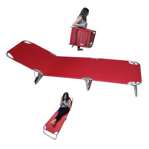 Cadeira Espreguiçadeira Dobravel Reclinavel 3 Posiçoes Jardim Piscina Quintal Praia Camping Ar Livre