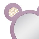 Ver imagem 4 de Espelho Decorativo Infantil 43x44cm Urso Rosa