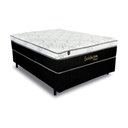 Ver imagem 4 de Colchão King Luckspuma Espuma Visco Molas Ensacadas Masterpocket Lucksfaction Black Euro Pillow (193x203x36