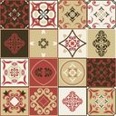 Ver imagem 3 de Adesivo de Azulejo Sevilha 15x15 cm com 18un
